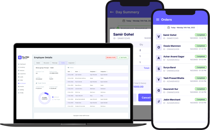 Daily reports tracking software